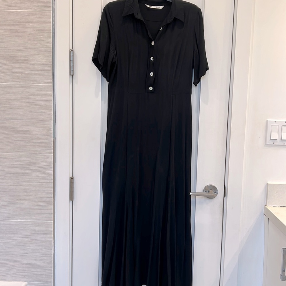 Zara Maxi shirt dress